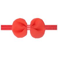 Cute Solid Color Bow Knot Chiffon Hair Band sku image 12