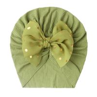 Fashion Solid Color Bow Knot Baby Clothes sku image 2
