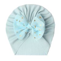 Fashion Solid Color Bow Knot Baby Clothes sku image 3