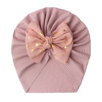 Fashion Solid Color Bow Knot Baby Clothes sku image 7