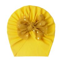 Fashion Solid Color Bow Knot Baby Clothes sku image 1