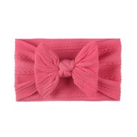 Fashion Solid Color Bow Knot Cloth Hair Band sku image 12