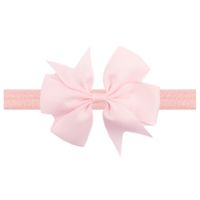 Fashion Solid Color Flower Cloth Hair Band main image 2