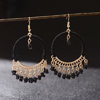 Bohemian Tassel Alloy Plating No Inlaid Earrings sku image 4