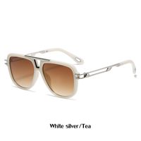 Retro Big Frame Hollow Temple Sunglasses Wholesale Nihaojewelry sku image 7