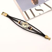 Fashion Constellation Pu Leather Handmade Bracelets main image 2