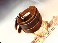 Vintage Style Geometric Pu Leather Handmade Bracelets sku image 5