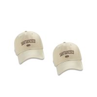 Unisex Casual Letter Wide Eaves Baseball Cap main image 5