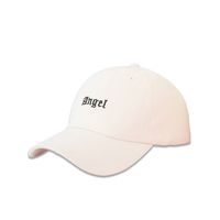Unisex Simple Style Letter Embroidery Wide Eaves Baseball Cap sku image 2