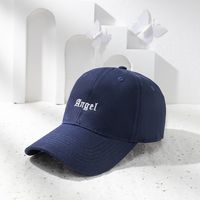 Unisex Simple Style Letter Embroidery Wide Eaves Baseball Cap sku image 12