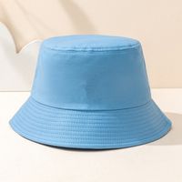 Unisex Basic Solid Color Wide Eaves Bucket Hat sku image 6