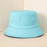 Unisex Basic Solid Color Wide Eaves Bucket Hat sku image 12