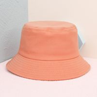 Unisex Basic Solid Color Wide Eaves Bucket Hat sku image 3