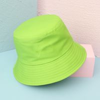 Unisex Basic Solid Color Wide Eaves Bucket Hat sku image 5