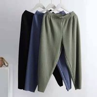 Women's Casual Solid Color Crop Pants Casual Pants main image 3