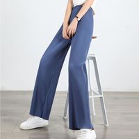 Women'S Casual Solid Color Full Length Draped Wide Leg main image 10