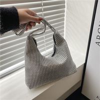 Fashion Geometric Soft Surface Square Zipper Messenger Bag main image 6