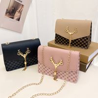 Women's Pu Leather Vintage Style Square Bag main image 3