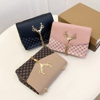 Women's Pu Leather Vintage Style Square Bag main image 4