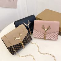 Women's Pu Leather Vintage Style Square Bag main image 1