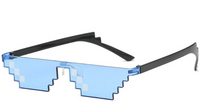 Unisexo Moda Mosaico Ordenador Personal Polígono Gafas De Sol sku image 1