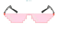 Unisexo Moda Mosaico Ordenador Personal Polígono Gafas De Sol sku image 3