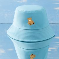 Unisex Simple Style Bear Wide Eaves Bucket Hat sku image 6