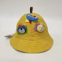 Inventory Children&#39;s Fisherman Hat Broken Color Hat Children&#39;s Spring And Autumn Baseball Cap Peaked Cap Cloth Cap Autumn And Winter Hats sku image 101