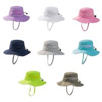 Girl's Basic Solid Color Bucket Hat main image 4