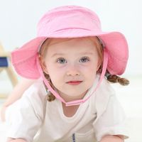 Girl's Basic Solid Color Bucket Hat main image 3