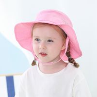 Girl's Basic Solid Color Bucket Hat main image 2