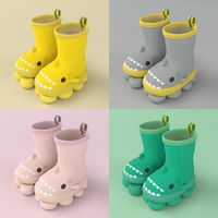 Casual Cartoon Booties Flatform Heel Children's Shoes main image 1