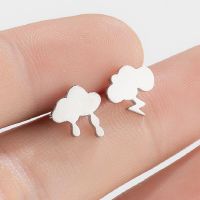 Fashion Geometric Plating 201 Stainless Steel No Inlaid 18K Gold Plated Ear Studs main image 6