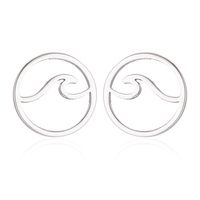 Simple Style Geometric Stainless Steel Earrings Plating No Inlaid Stainless Steel Earrings sku image 9