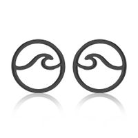 Simple Style Geometric Stainless Steel Earrings Plating No Inlaid Stainless Steel Earrings sku image 36