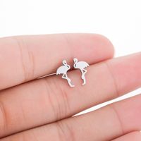 Simple Style Geometric Stainless Steel Earrings Plating No Inlaid Stainless Steel Earrings main image 3