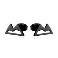 Simple Style Geometric Stainless Steel Earrings Plating No Inlaid Stainless Steel Earrings sku image 18