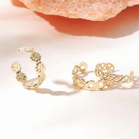 Fashion Geometric Flower Alloy Plating Toe Ring main image 2