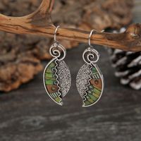 Fashion Leaf Alloy Plating No Inlaid Earrings main image 1