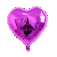 Wedding Supplies Aluminum Film Oversized Heart-shaped Solid Color Decorative Helium Balloon sku image 6
