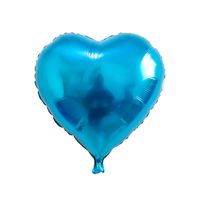 Fournitures De Mariage En Aluminium Film Surdimensionné En Forme De Coeur Couleur Unie Ballon D'hélium Décoratif sku image 5