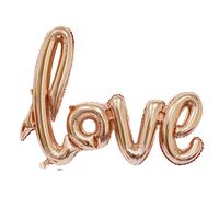 Wedding Decoration Proposal Confession Holiday Aluminum Film Solid Color One-piece Love Balloon sku image 2