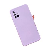Simple Style Solid Color Tpu + Liquid Silicone Silica Gel  Phone Cases main image 2
