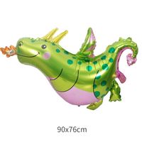 Dinosaur Party Theme Decoration Tyrannosaurus Velociraptor Giraffe Foil Balloon sku image 22