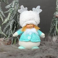 Fashion Cute Colorful Christmas Cloth Party Ornaments Doll main image 4
