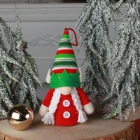 Cute Christmas Tree Decoration Luminous Elf Doll Pendant Window Hanger sku image 6