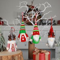 Cute Christmas Tree Decoration Luminous Elf Doll Pendant Window Hanger main image 4
