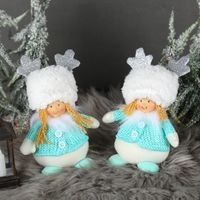 Fashion Cute Colorful Christmas Cloth Party Ornaments Doll main image 1