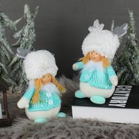 Fashion Cute Colorful Christmas Cloth Party Ornaments Doll main image 2