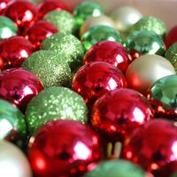 Fashion Light Colorful Electroplating Ball Christmas Tree Hanging Ornament main image 3